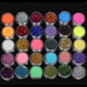 30 lose pigmented glitter cosmetic glitter